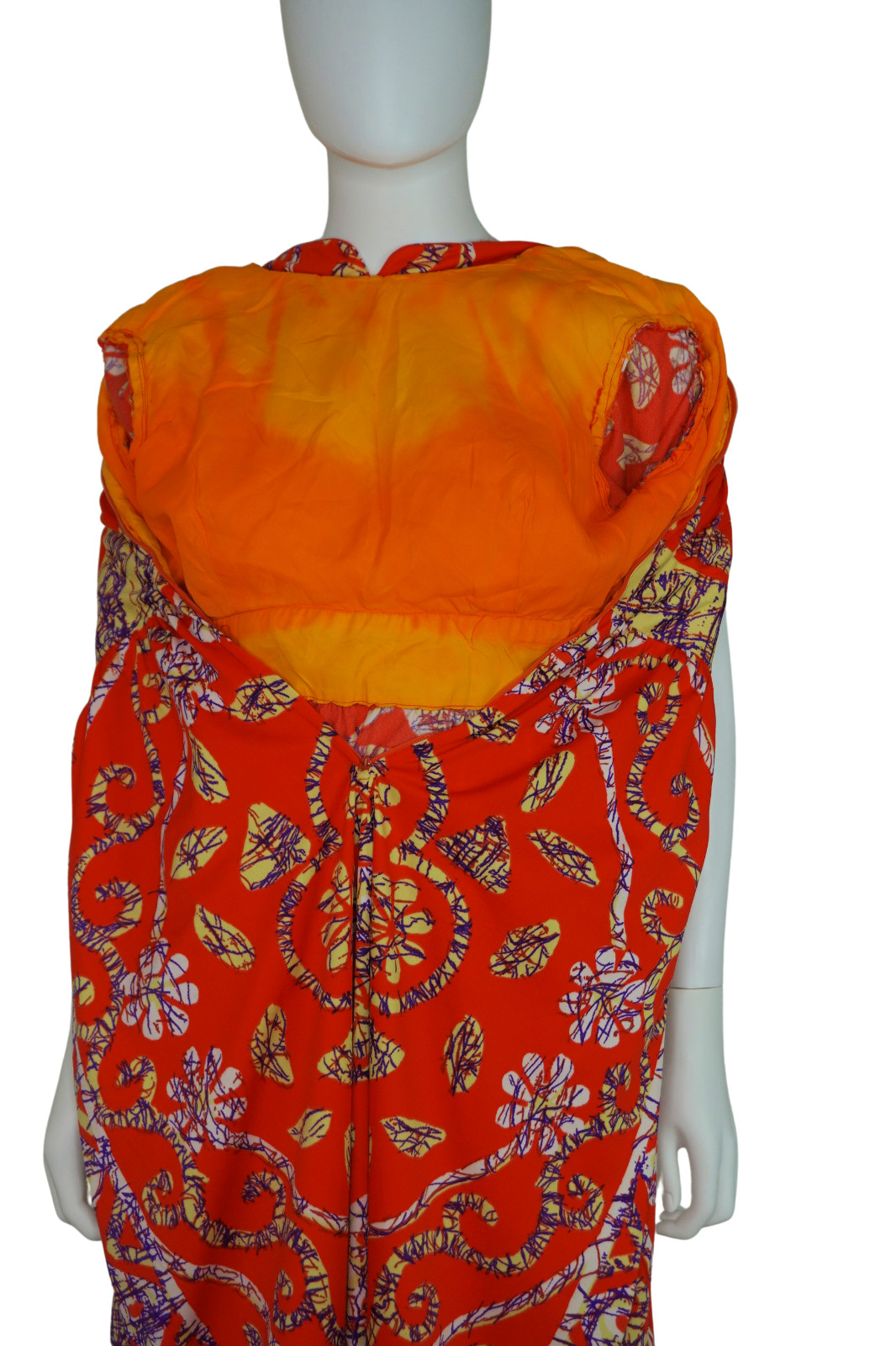 Sylvia Nechis Mt. Vernon NY 60’s Designer Midi Dress Abstract Women’s Small/Med