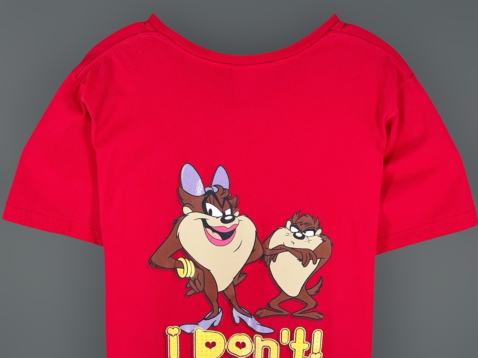 Vintage Taz Valentines Day T Shirt Single Stitch Size 3xl Tasmanian Devil