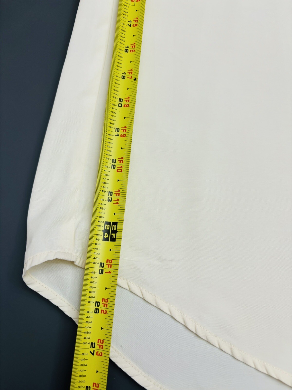 Vintage Embroidered Ivory Blouse Top Sz L 80’s Office Career Secretary Made USA