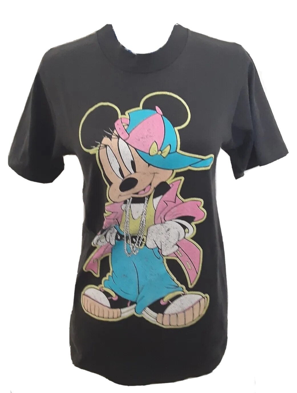 Vintage 90’s Disney Minnie Mouse T Shirt Single Stitch Hip Hop Made USA Large 14
