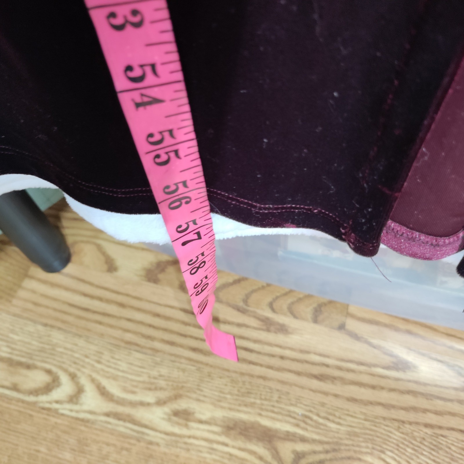Hot Kiss Vintage 90s Velvet Midi Dress Burgundy Spaghetti Strap Bodycon Womens M