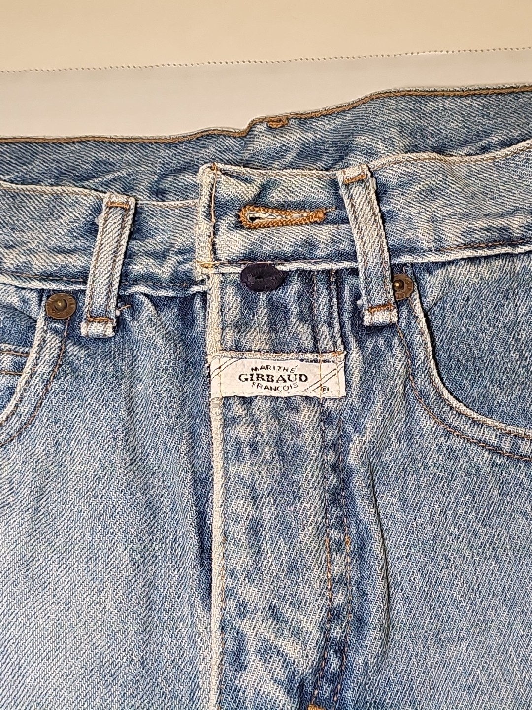 Vintage Y2K 1992 Marithe Francois Girbaud Shorts Womens 3/4 Black Denim USA NEW!