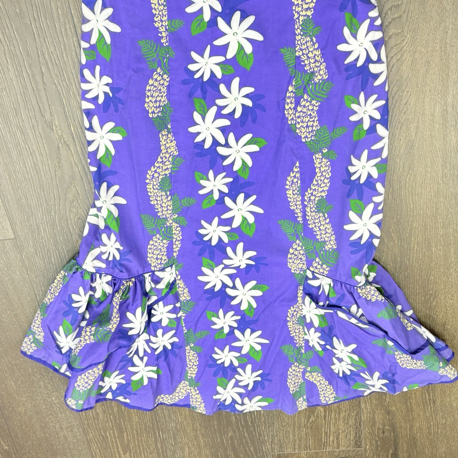 Vintage 90’s Hawaiian Shannon Marie Tea Length Muumuu Size Large