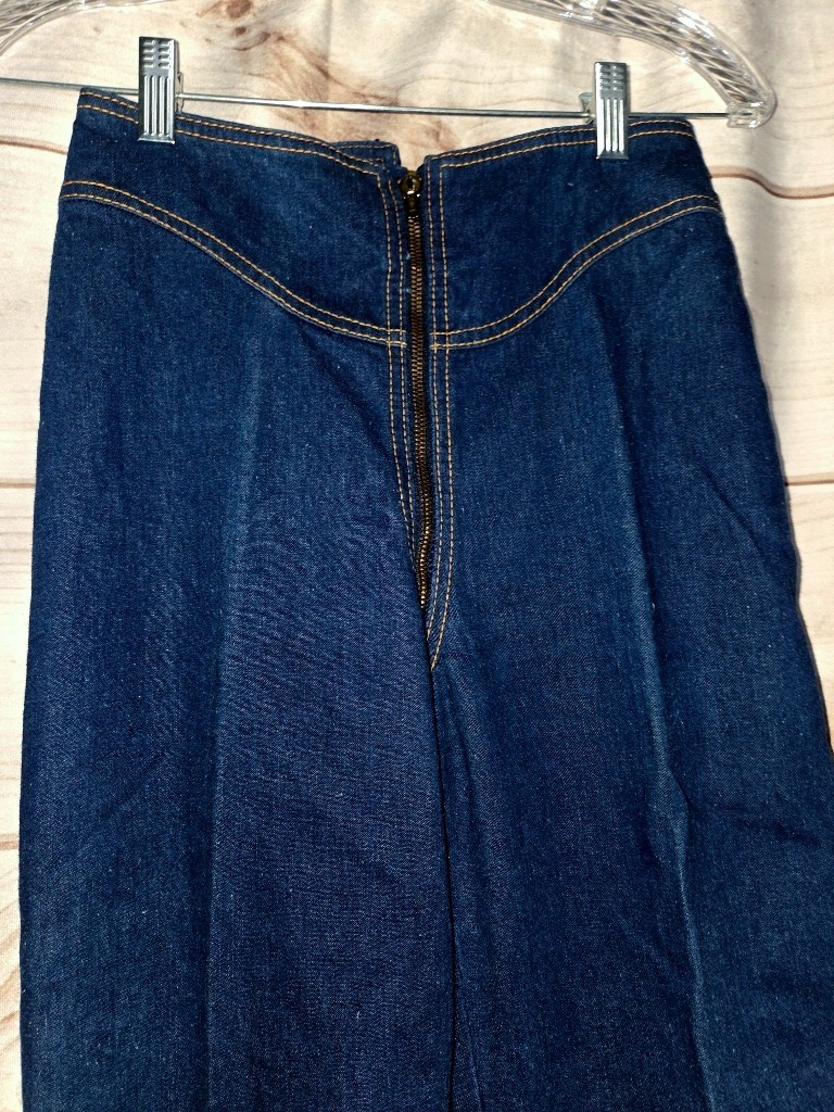 VTG SZ 30 9/10 Rag City Blues LA Zip ALL The Way Around Denim Jeans Style 705