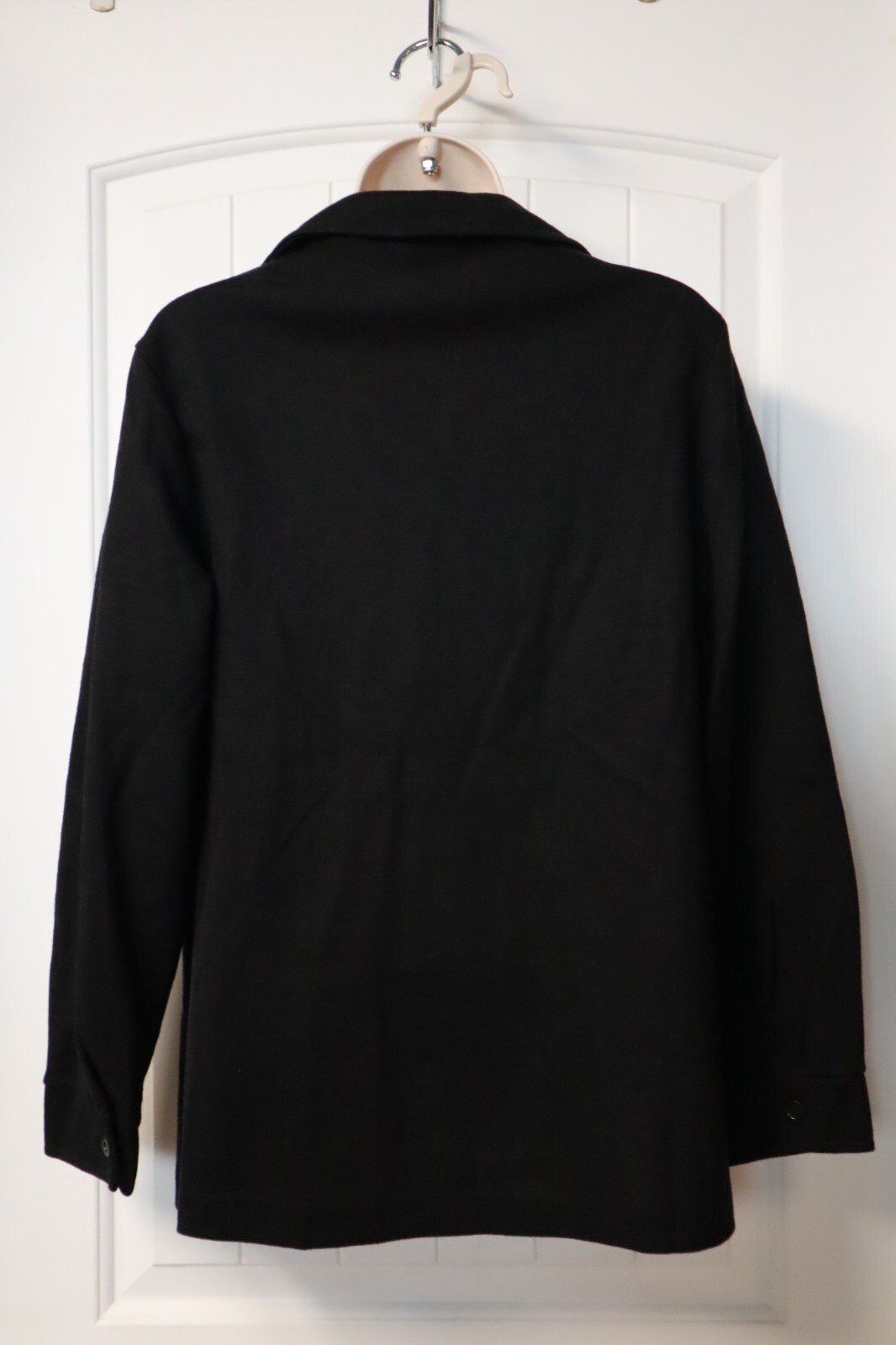 Vintage 70s ECCOBAY womens black jacket size 13/14 (USA)