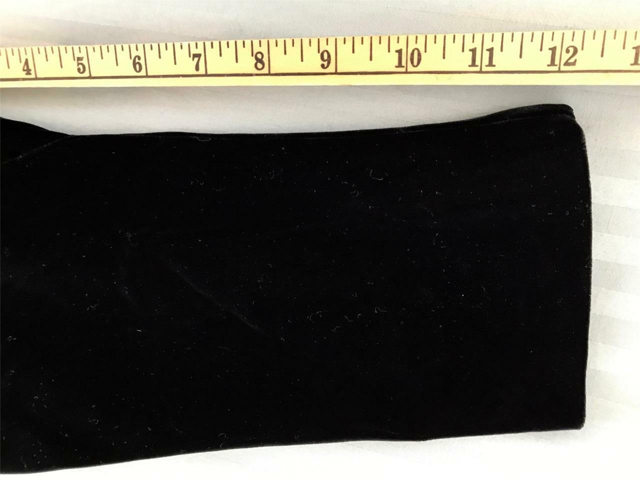 Darling Vintage SUZY PERETTE Dress ~ Black Velvet and Tafetta ~ 1950s