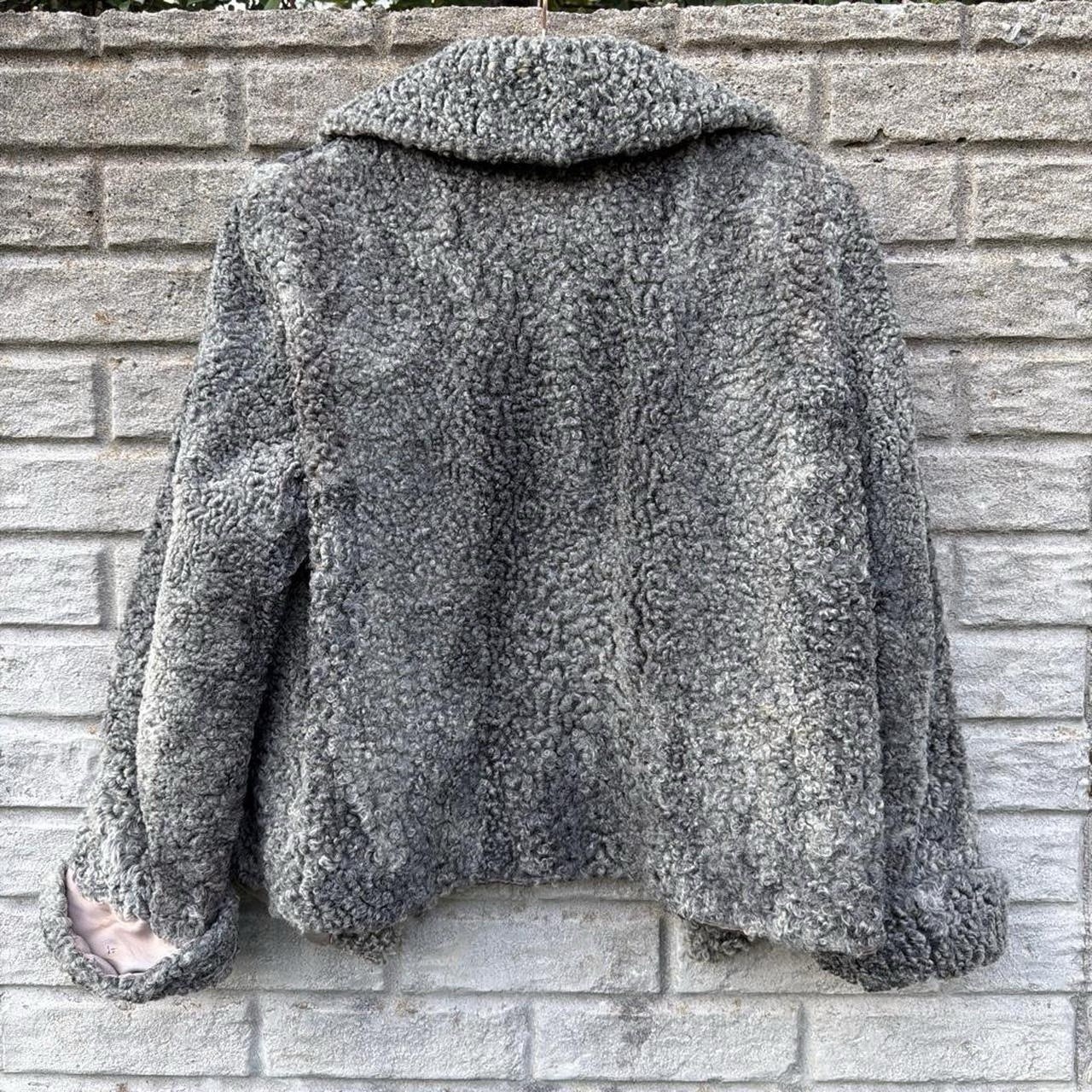 True vintage Lazare’s Furs Grey Persian Lamb Jacket (Era 50’s-60’s)