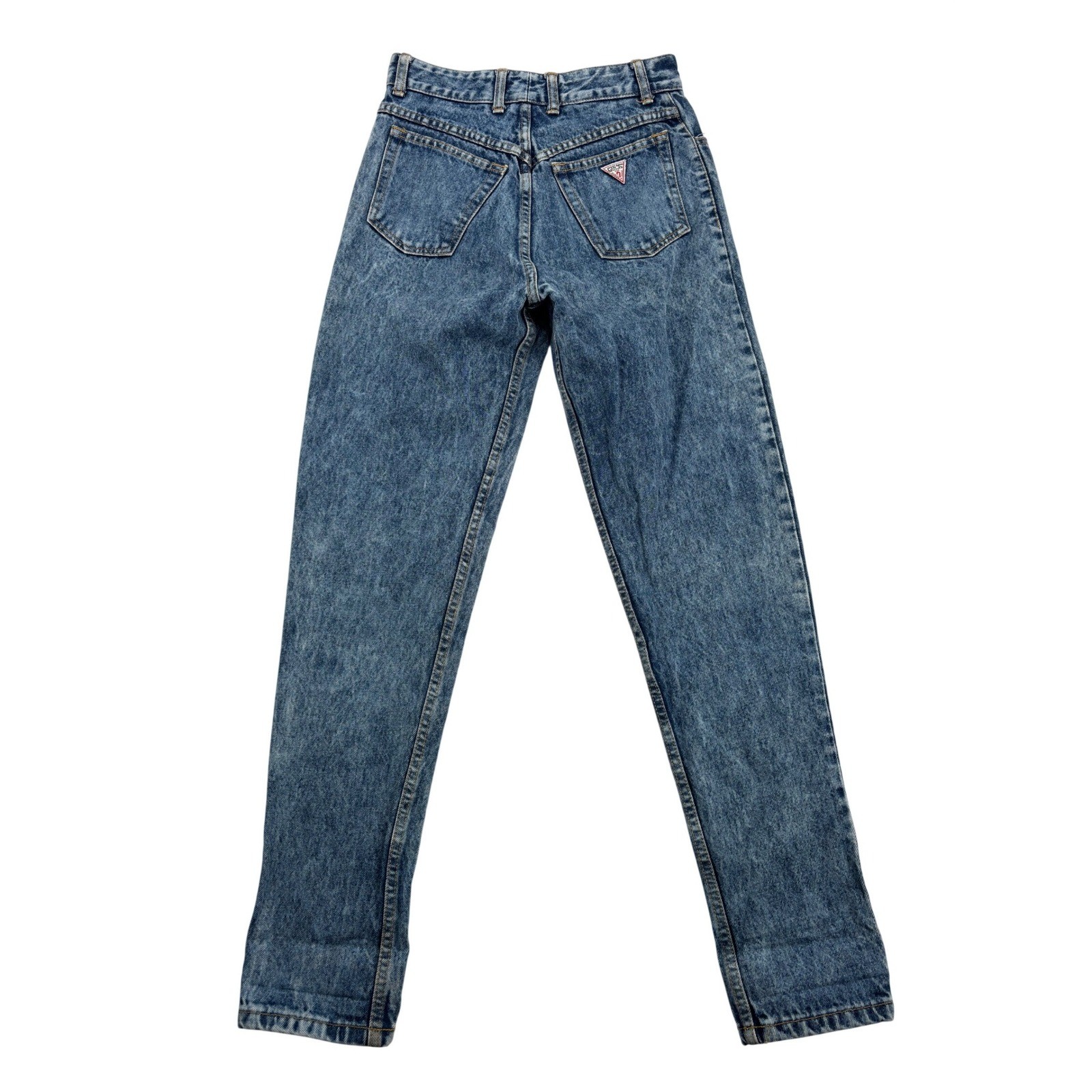 Guess Jeans Denim Womens 30 Blue Vintage 1050 Georges Marciano Acid Wash USA