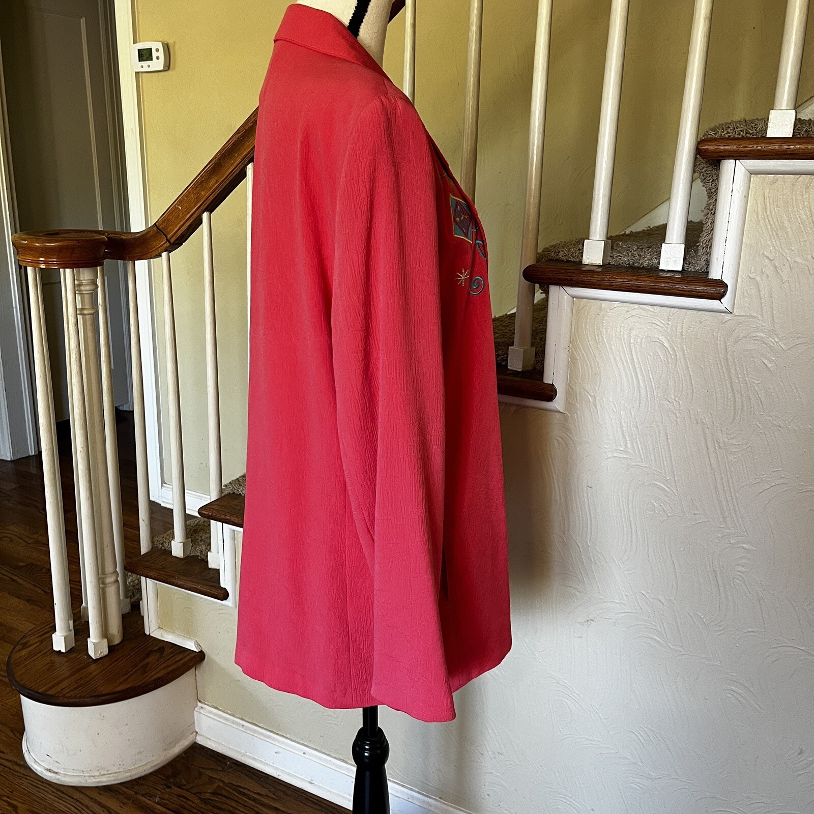 VTG City Girl By Nancy Bolen Blazer Hot Pink Women’s L EUC