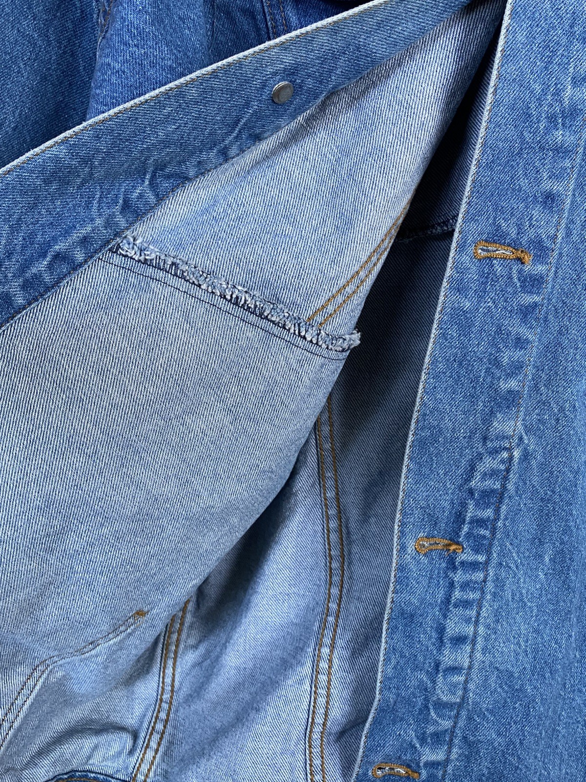 Vintage Limited Express Women’s Denim Jean Jacket Size Large Blue Wash