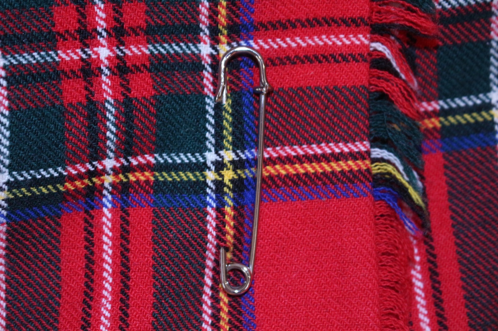 Vintage Women’s Acrilan Monsanto Tartan Plaid Skirt Waist 27″ – Exc Cond