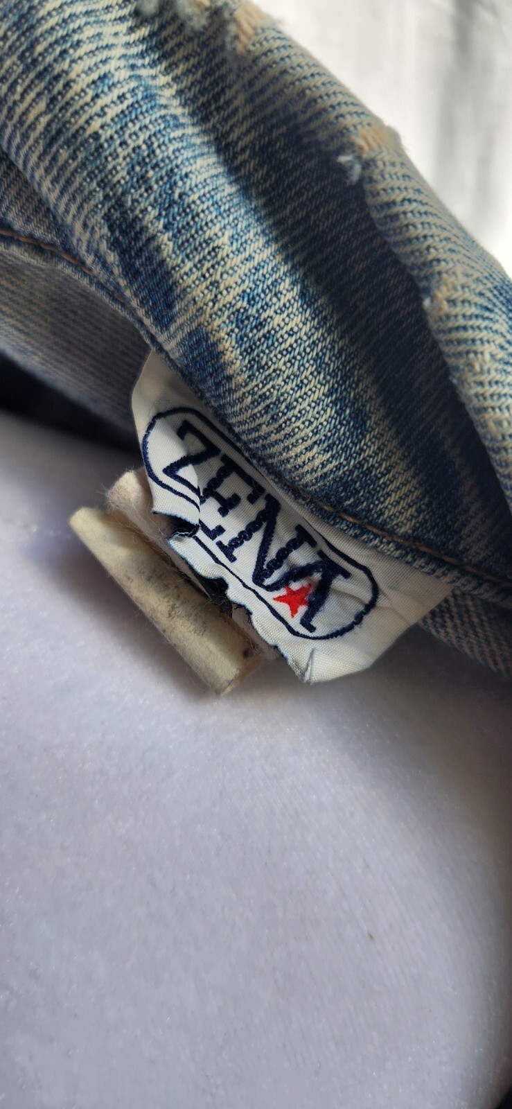 Vintage Zena Acid Washed Denim Jacket