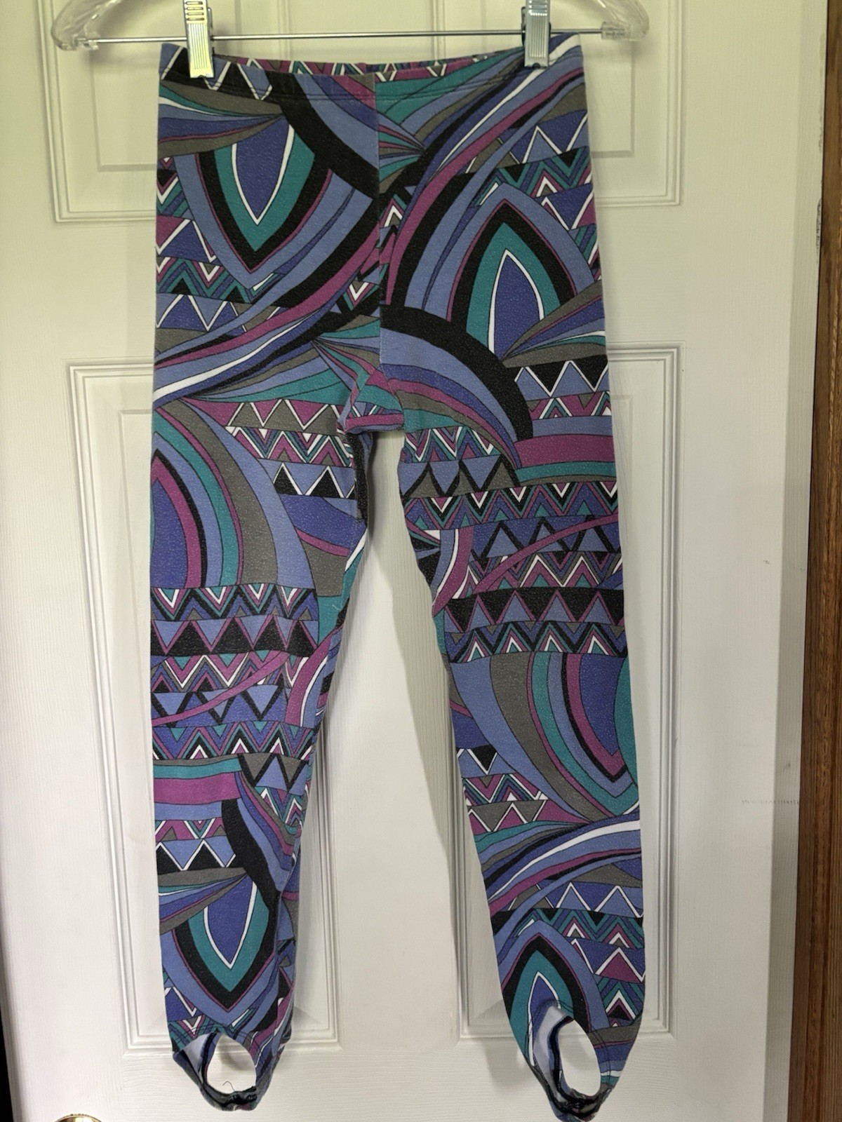 Vintage 80s Axcess The Limited Stirrup Pants mod bright blend stretch – Size L
