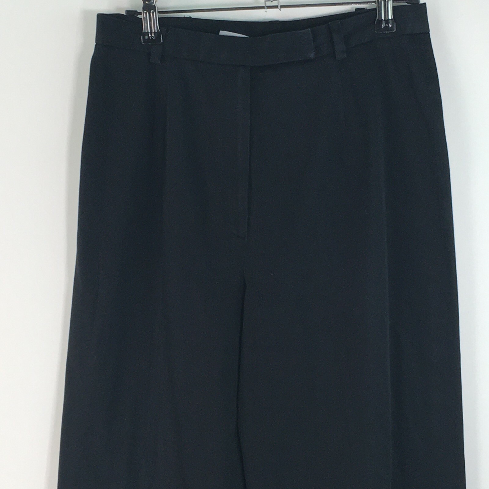 Vintage Jones New York Womens Stretch Regular Slacks Black Dress Pants Size 8
