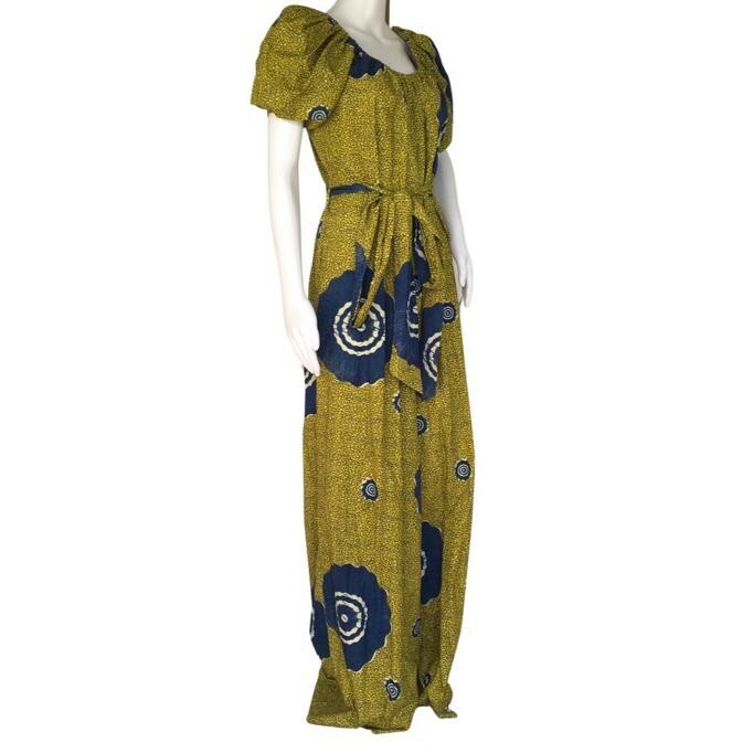 Ulla Johnson Jumpsuit Palazzo Green Multi Size 4 Classic Elegant Casual DMA44