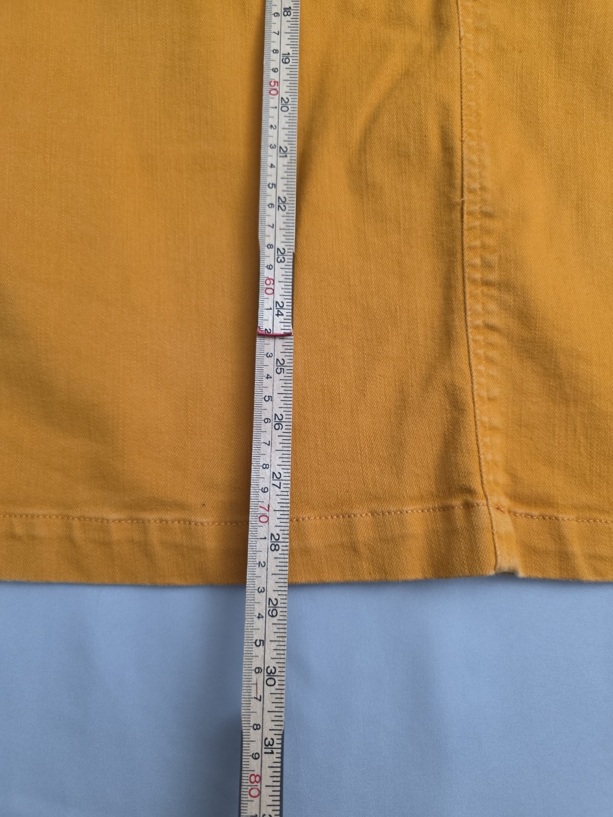 Jessica London Stretch Pencil Skirt Women’s 12W Orange 33×29 Office Career