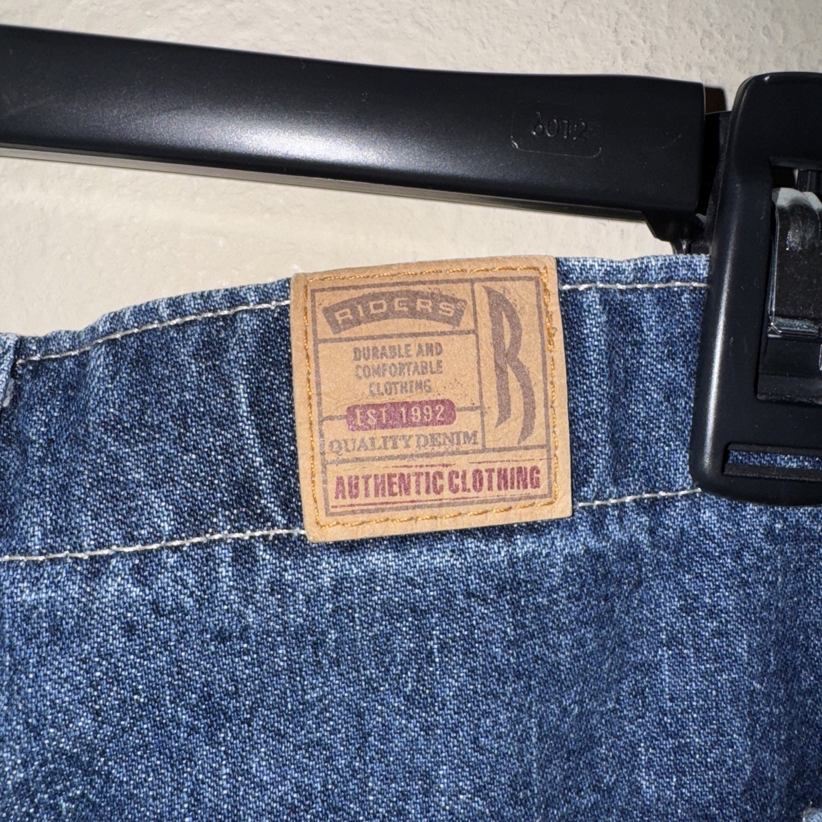 Vintage Riders by Lee High Rise Jeans Sz 6 Medium Wash 100% Cotton Straight Leg
