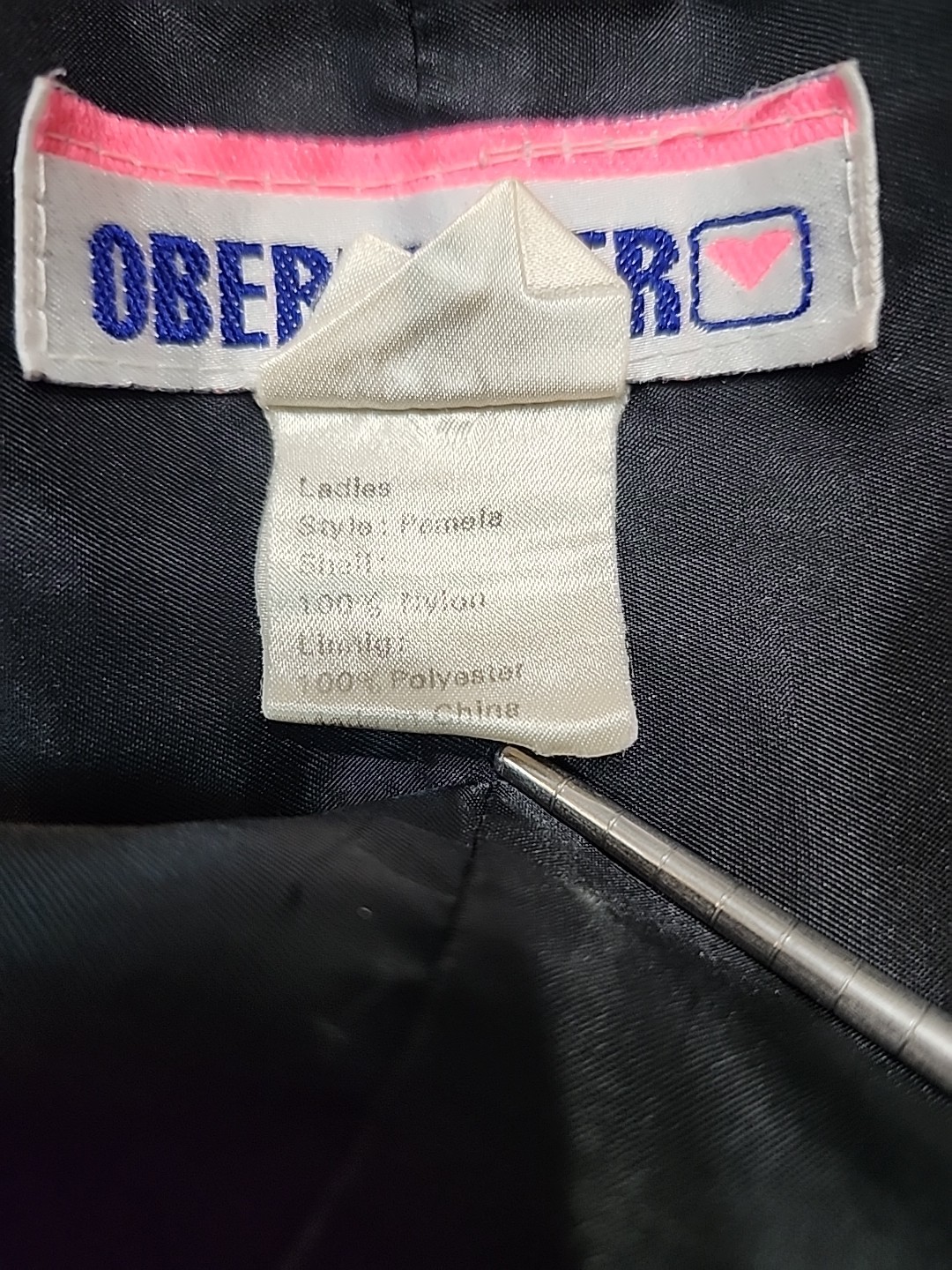 Vintage Obermeyer Wind Breaker Jacket 1980s Purple And Neon Abstract Snaps…