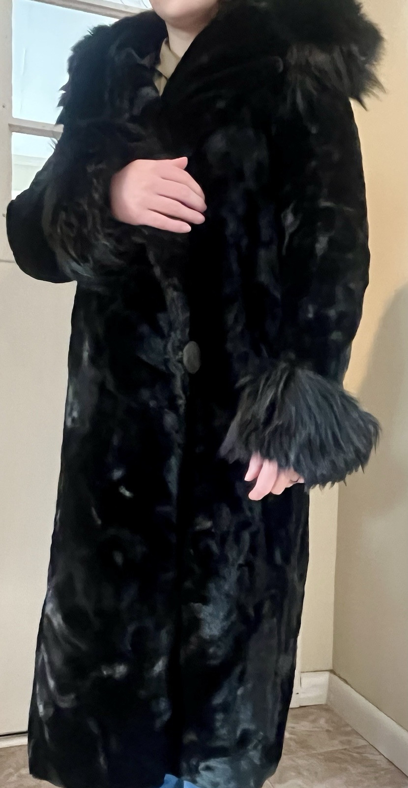 Vintage Hudson Seal Women’s Coat Small Antique 30s