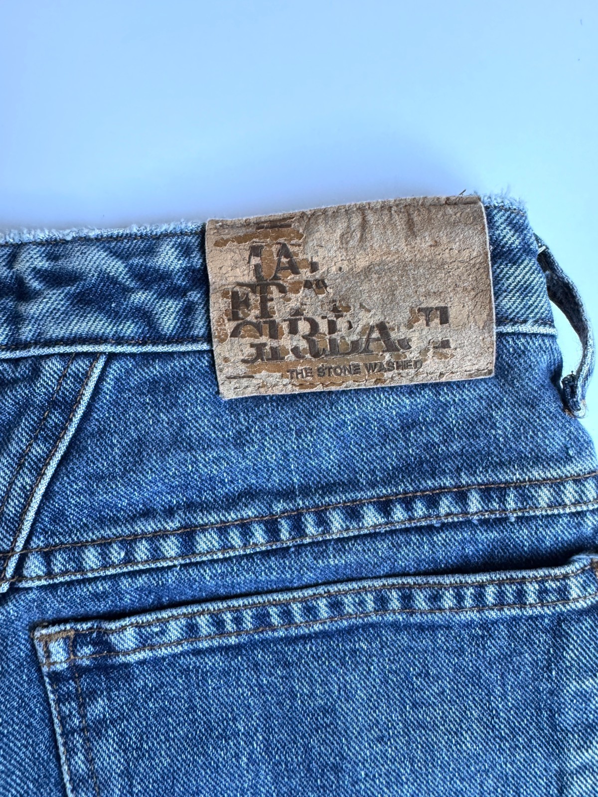 Vintage Marithé François Girbaud The Stone Washed High Rise Jean Size XS/S