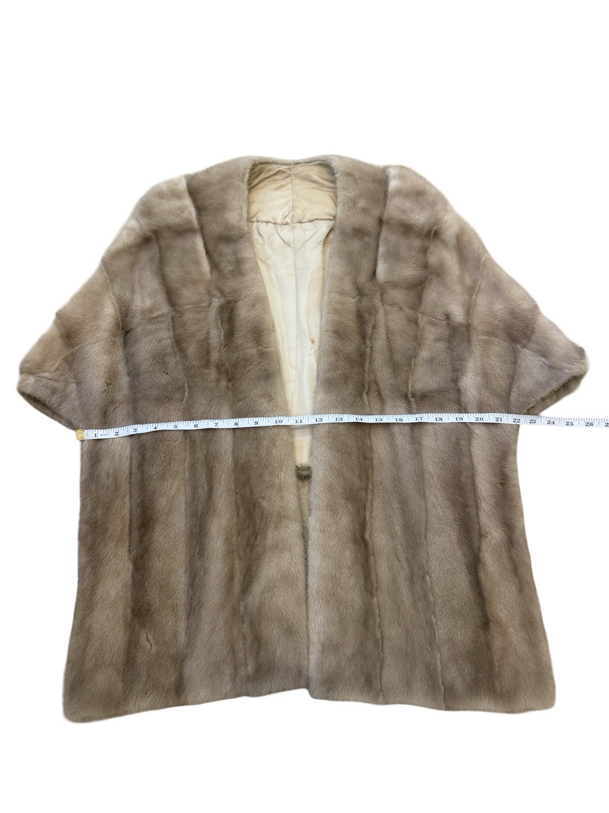 Vintage Dark Blonde Mink Women’s Stole/Cape One Size Fits Most