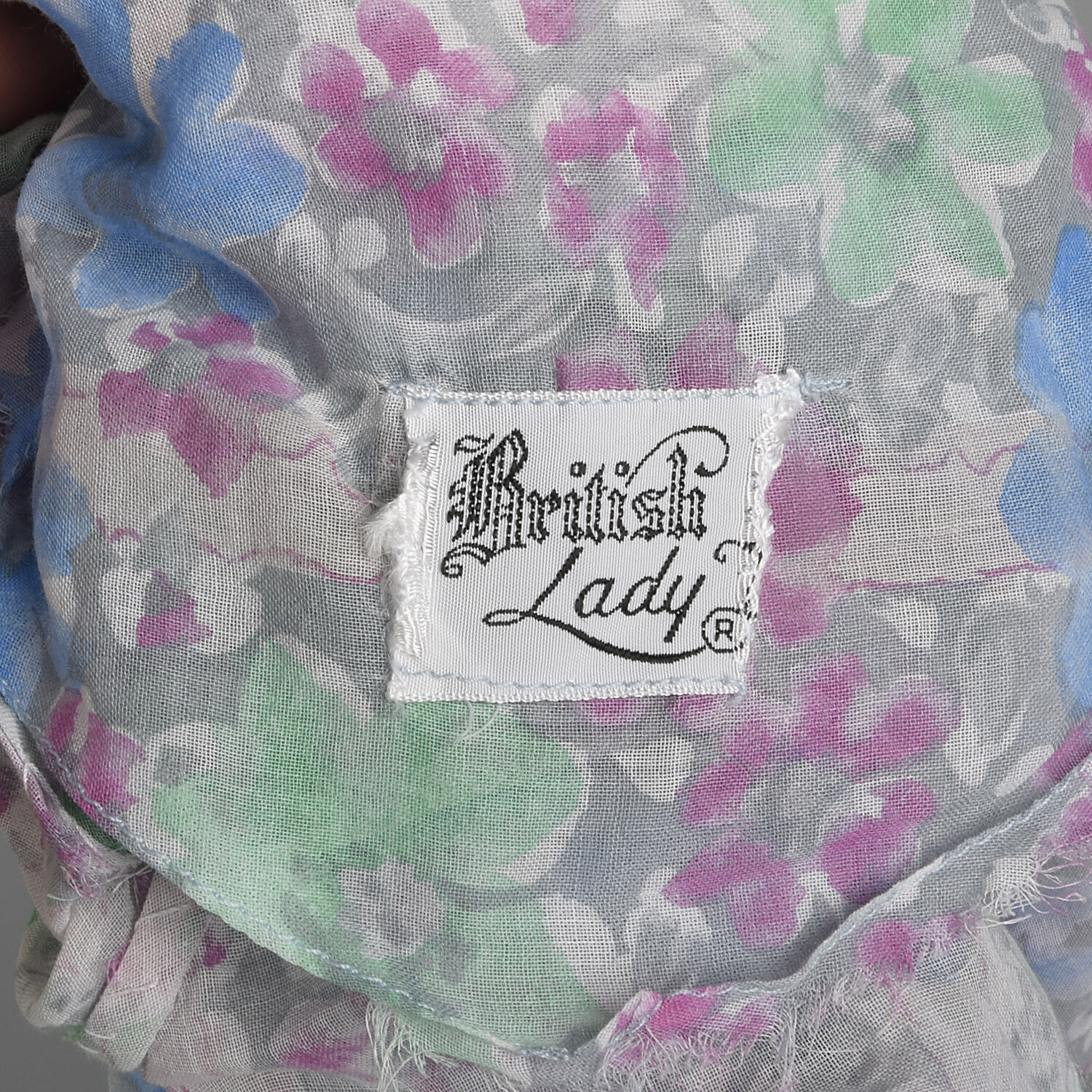 XXL 1950s Day Dress Semi-Sheer Lightweight Floral Summer Short Sleeve Casual VTG