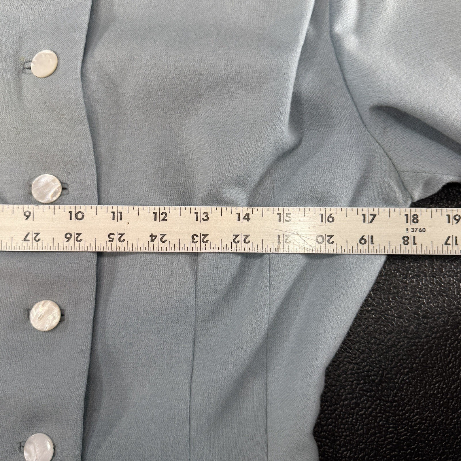 VTG Moordale Junior 50s Wool Jacket Peter Pan Collar Light Blue McEwen Thompson