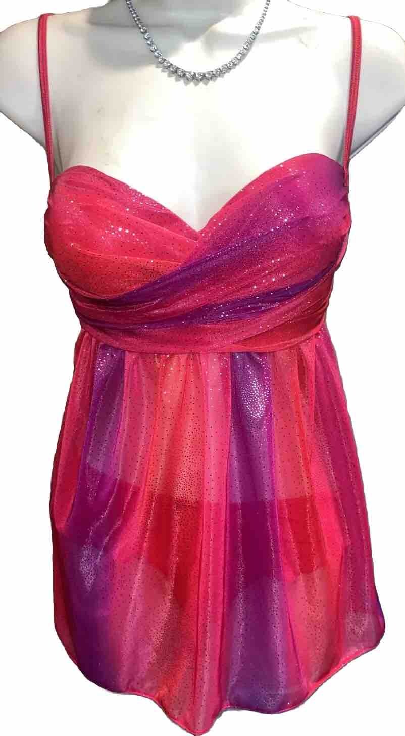 Gorgeous Vintage Y2k Victoria’s Secret Sexy Little Things Babydoll Panty Set 36C