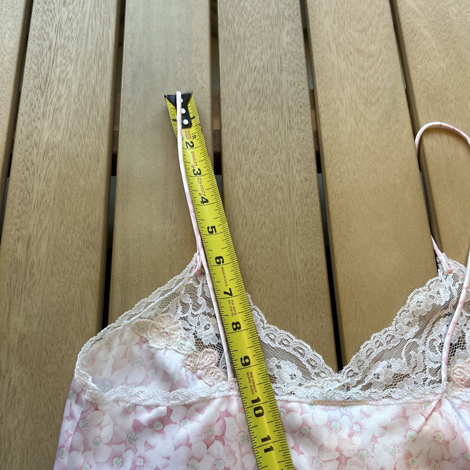 Vintage 1980s Pink Sara Beth Lingerie Set – Satin Cami & Shorts – NOS Never Worn