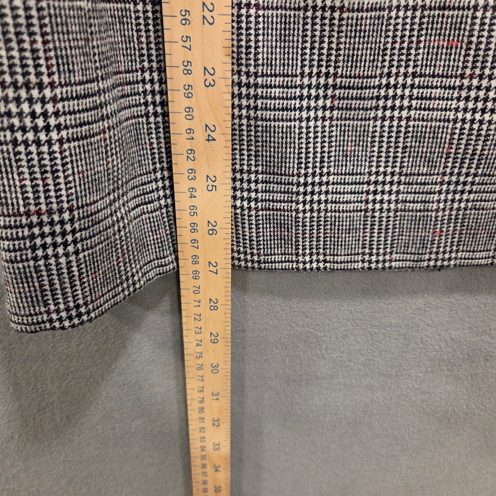 Vintage Gilmor Glen Check Plaid Pencil Skirt Women Size 10 Dark Academia Preppy