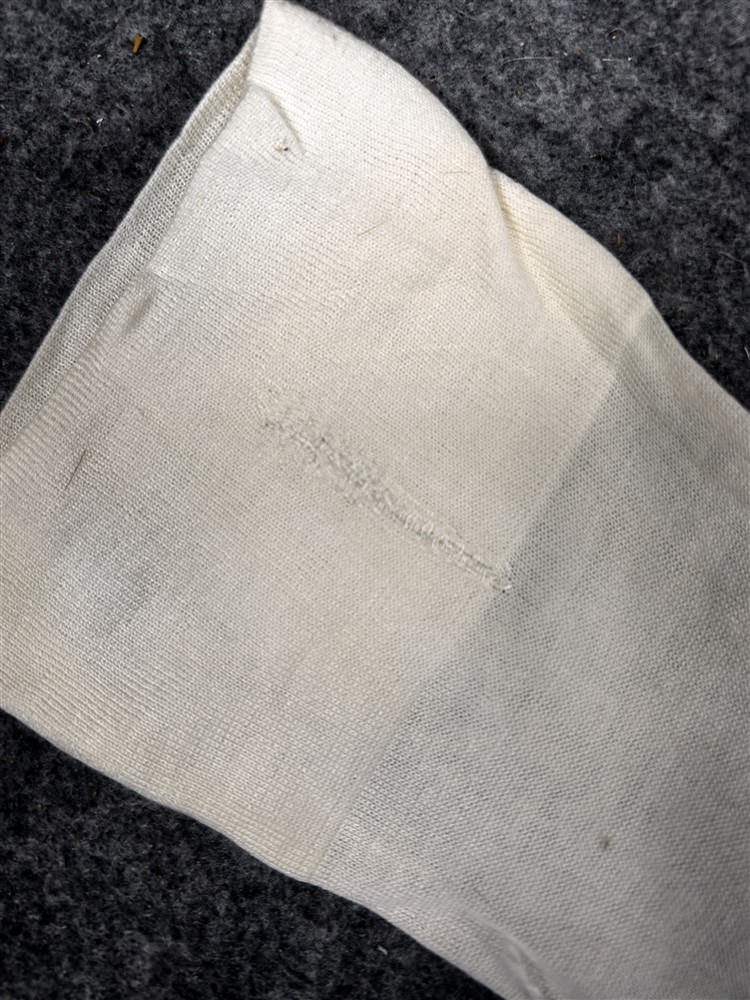 antique stockings women’s long white small 19thc original