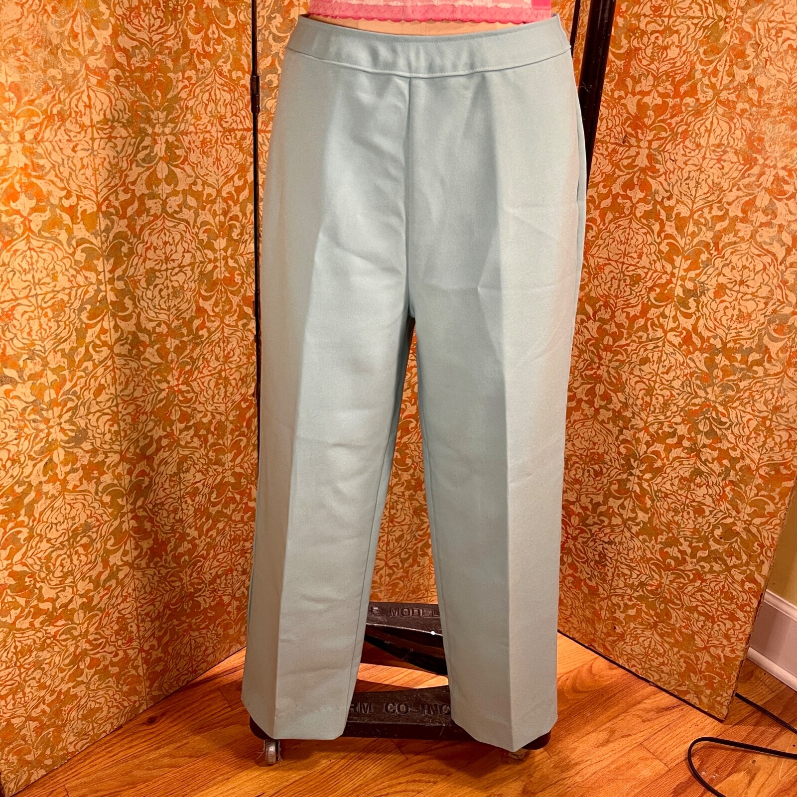 Vintage Levi’s BEND OVER Pants Aqua Tapered Stretch Trouser 28 x 26