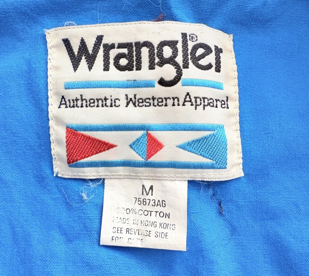 Vtg Wrangler Bowie Style Satin Lightning Bolt Western Shirt Womens Medium