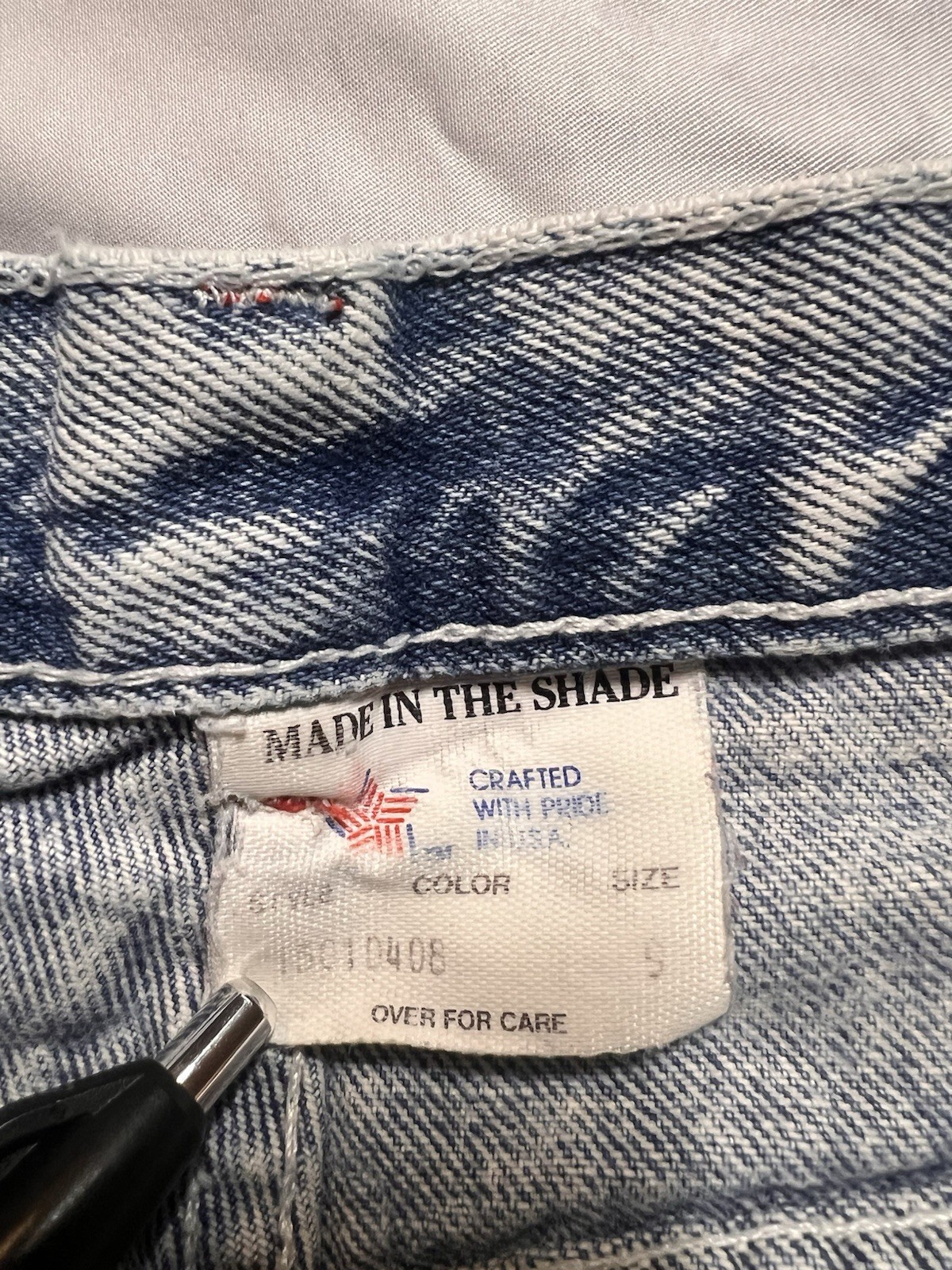 Vintage80s Made in the Shade Acid Wash Jeans High Waisted Ankle Zip Mom Denim S9