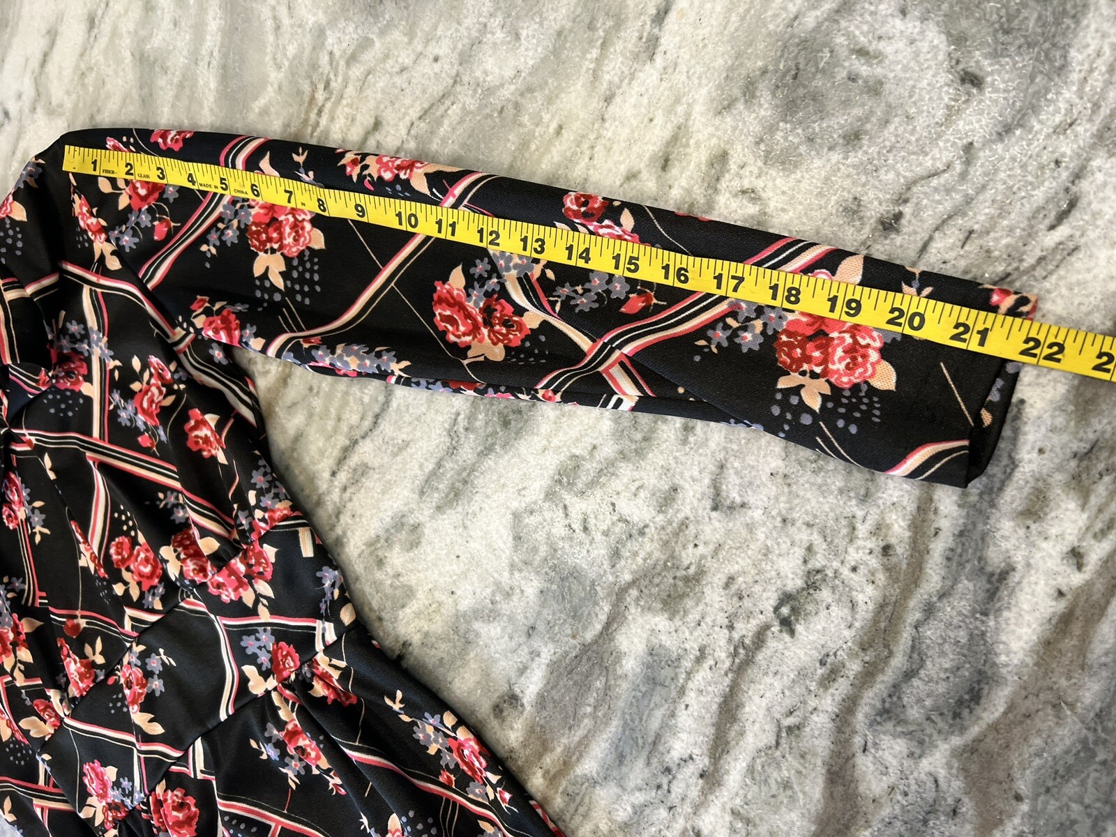 Vintage 1960s Aldens Fashions Womens Knee Length Floral Dress Small