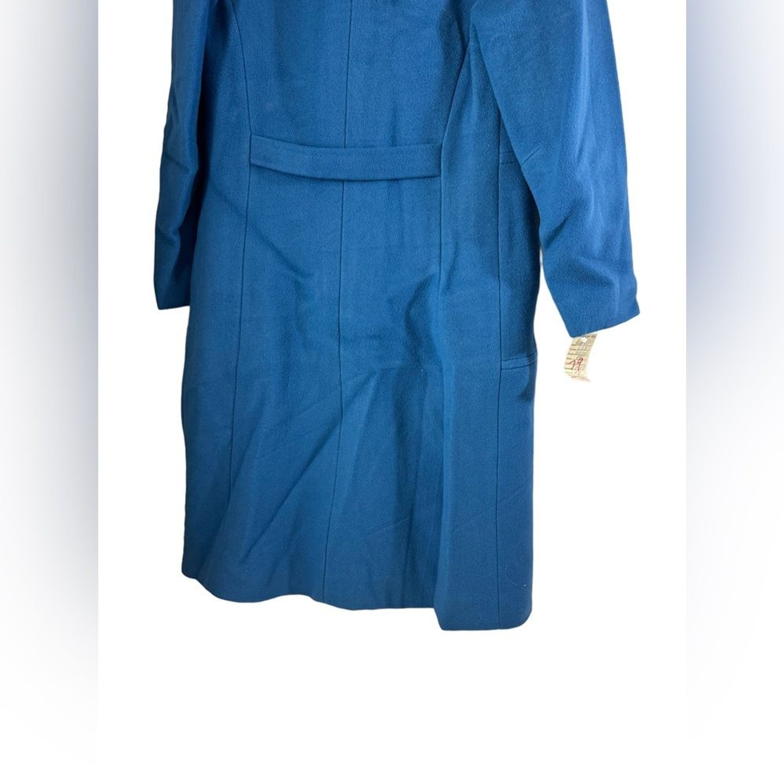 Vintage B. Forman Co. 100% cashmere blue coat size 6 New with tag