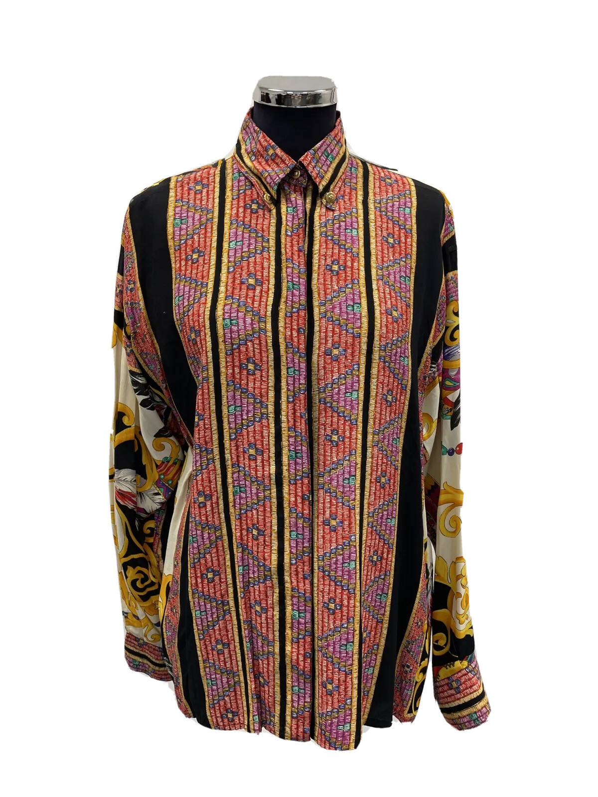 VERSACE JEANS COUTURE SHIRT WOMEN SHIRT WOMAN VINTAGE JHB42