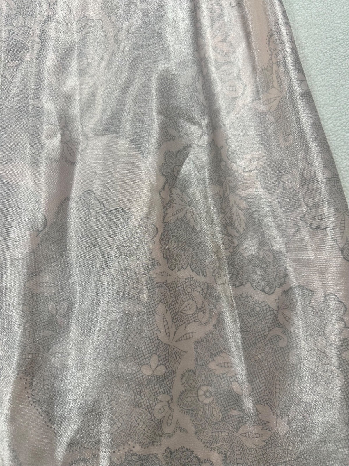 Vintage BODY DRAMA Pink Patterned Cami Slip Dress