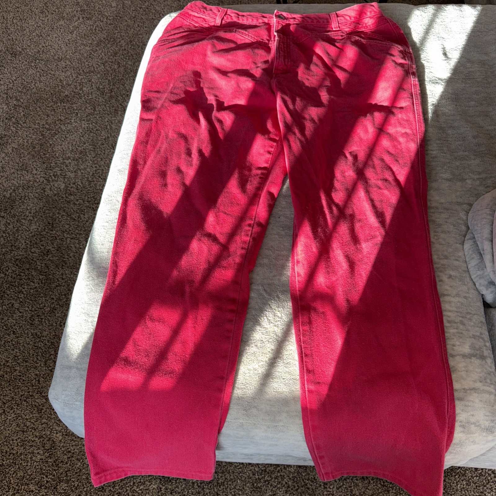 Rocky Mountain Vintage Red Western High Waisted Bareback Jeans 15/16 Rockies 90s