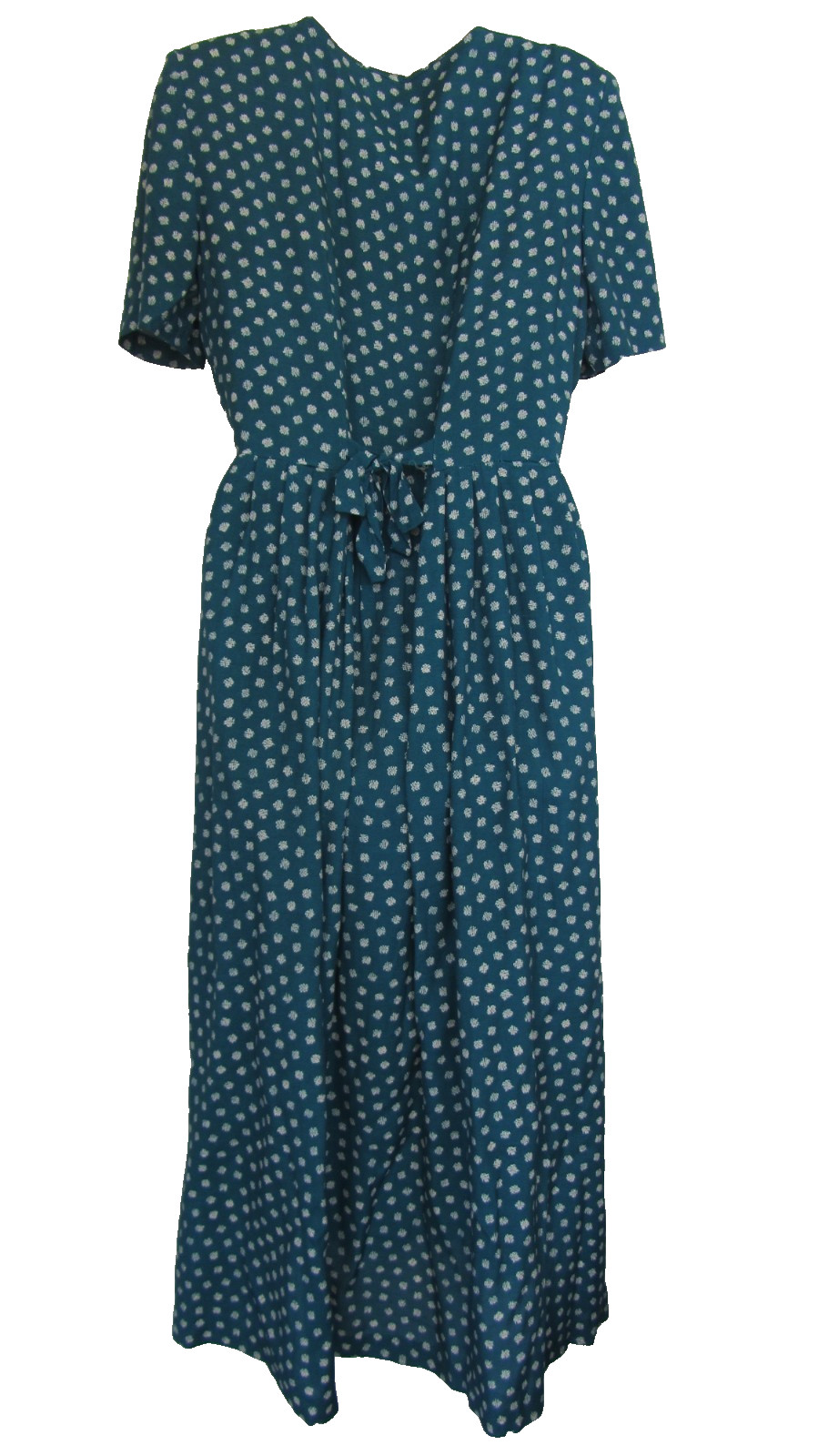 Vintage 90s Karin Stevens Size 10 Crochet Cottagecore Tea Dress