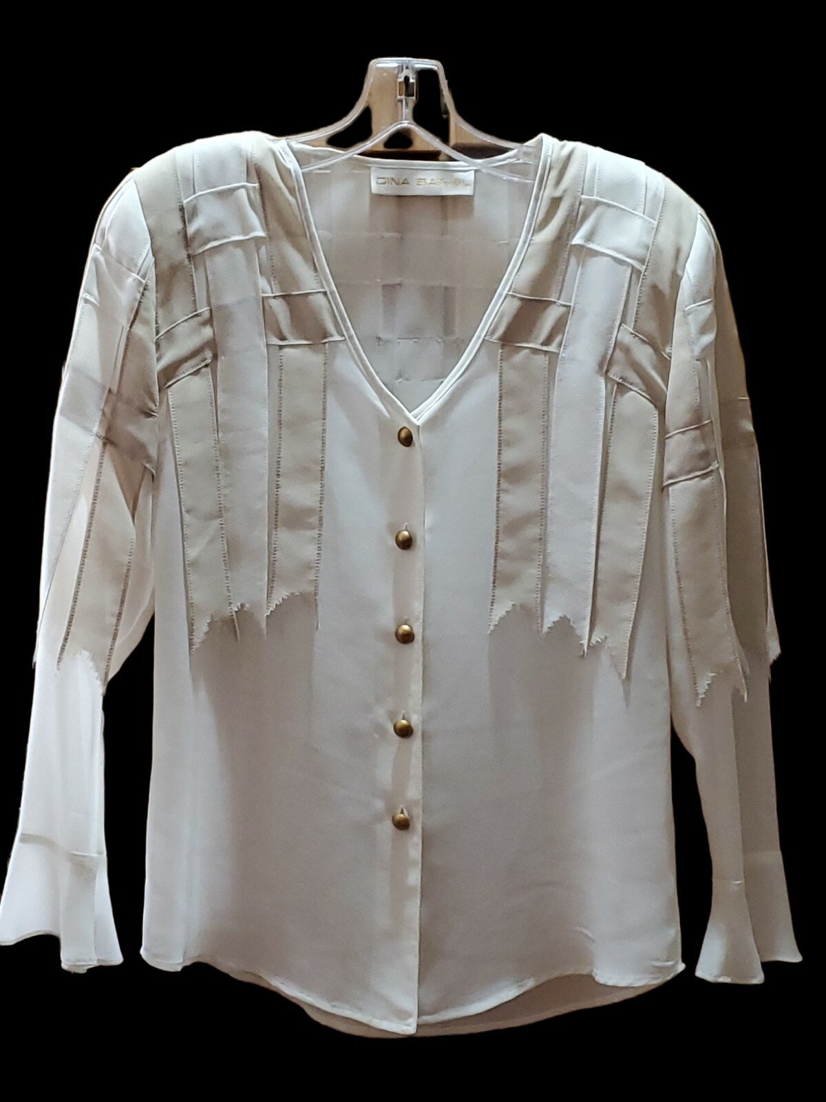 Vintage Dina Bar-el 2 Piece Outfit Including Top And Skorts Size P & M