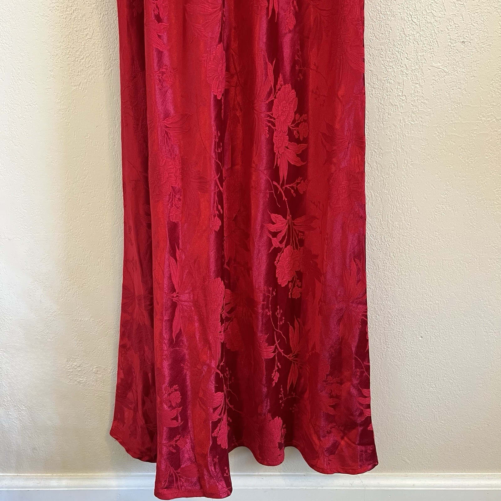 Vintage All That Jazz Satin Brocade Dress