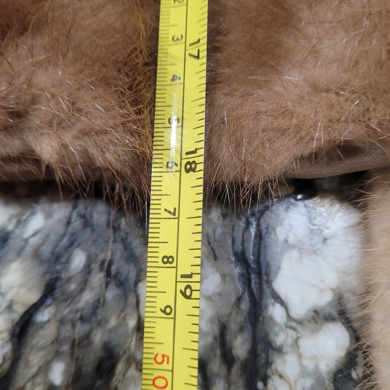 Vintage Mink Stole Cape 1950s 2 Pocket Macy Little Shop