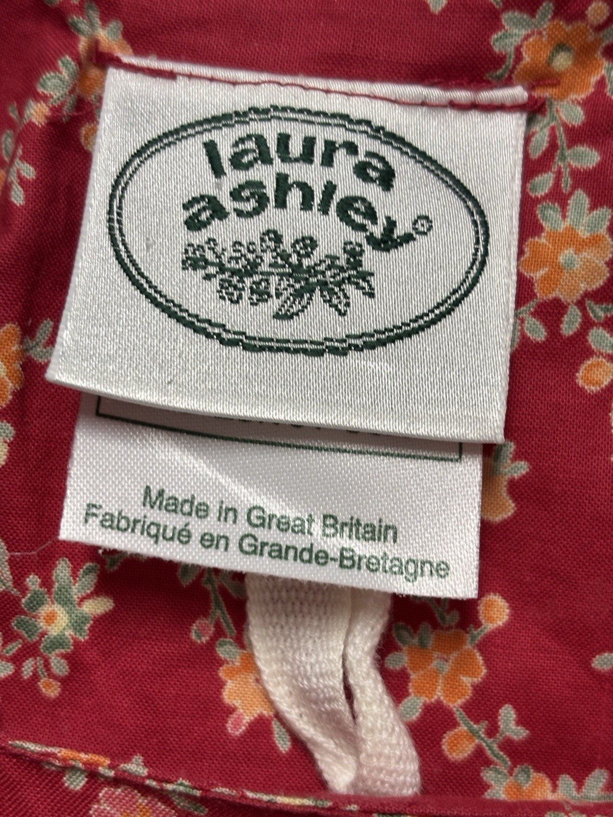 VTG Laura Ashley 1980s Floral Midi Dress Sz 4 Puff Sleeve Romantic VTG Cottage