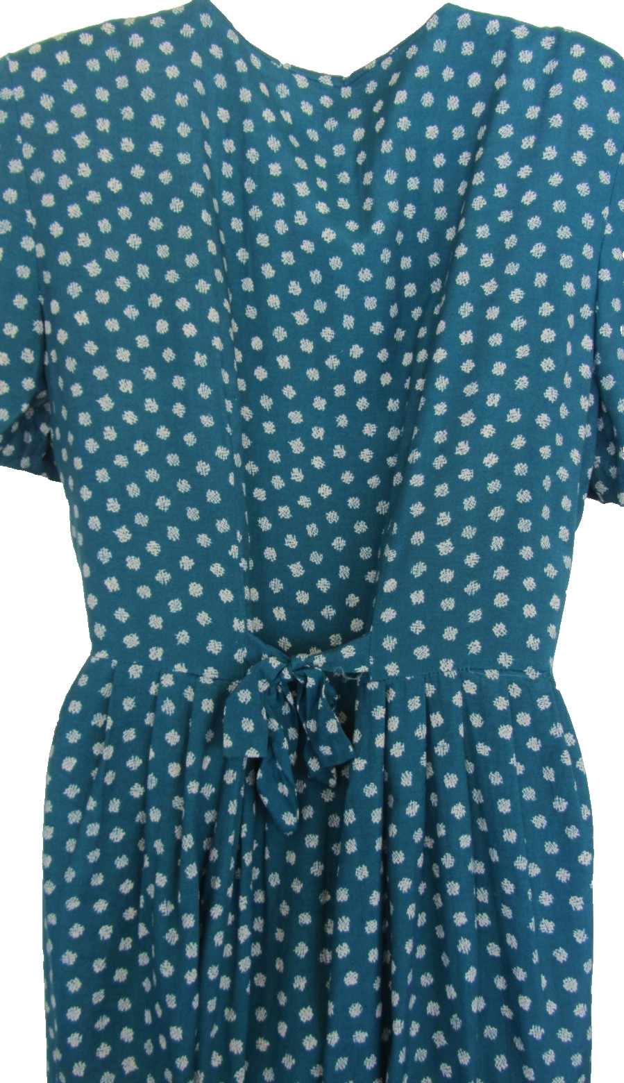 Vintage 90s Karin Stevens Size 10 Crochet Cottagecore Tea Dress