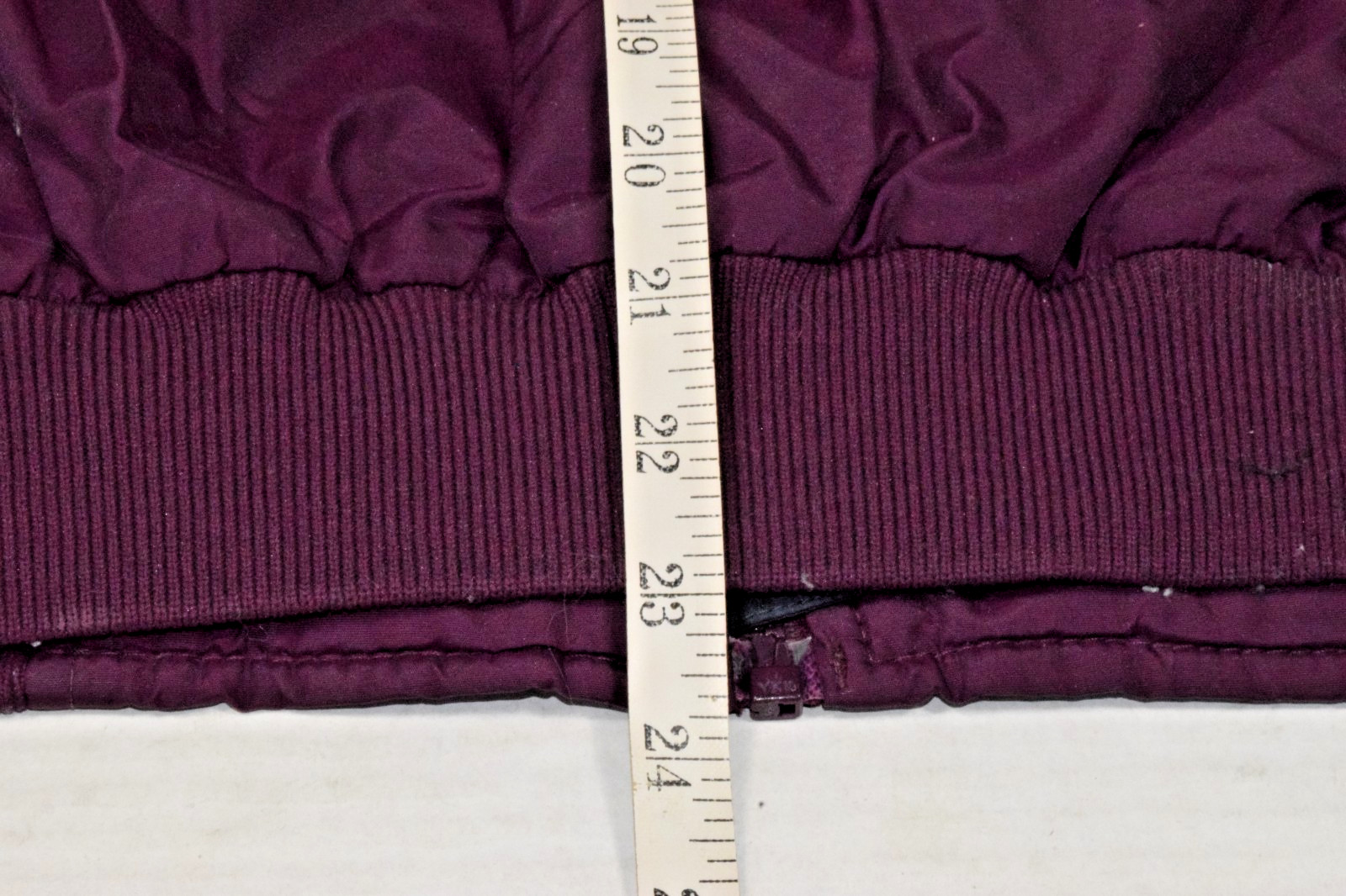 Vintage Columbia Jacket Size S 90s Plum Purple Abstract Aztec Nylon Fleece Lined