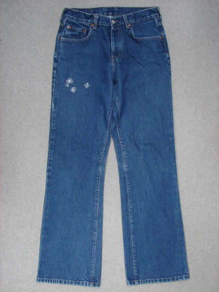 SB17419 VINTAGE 1980s **LUCKY** 41 LOW RISE EASY FIT FLARE WOMENS JEANS sz8/29