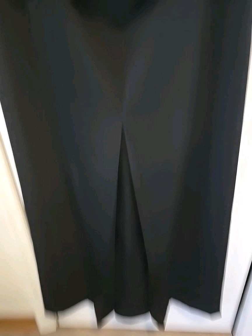 Calvin Klein Collection 1990s Black Neru Jacket 12-Skirt Sz 8-shell 12 Ensemble