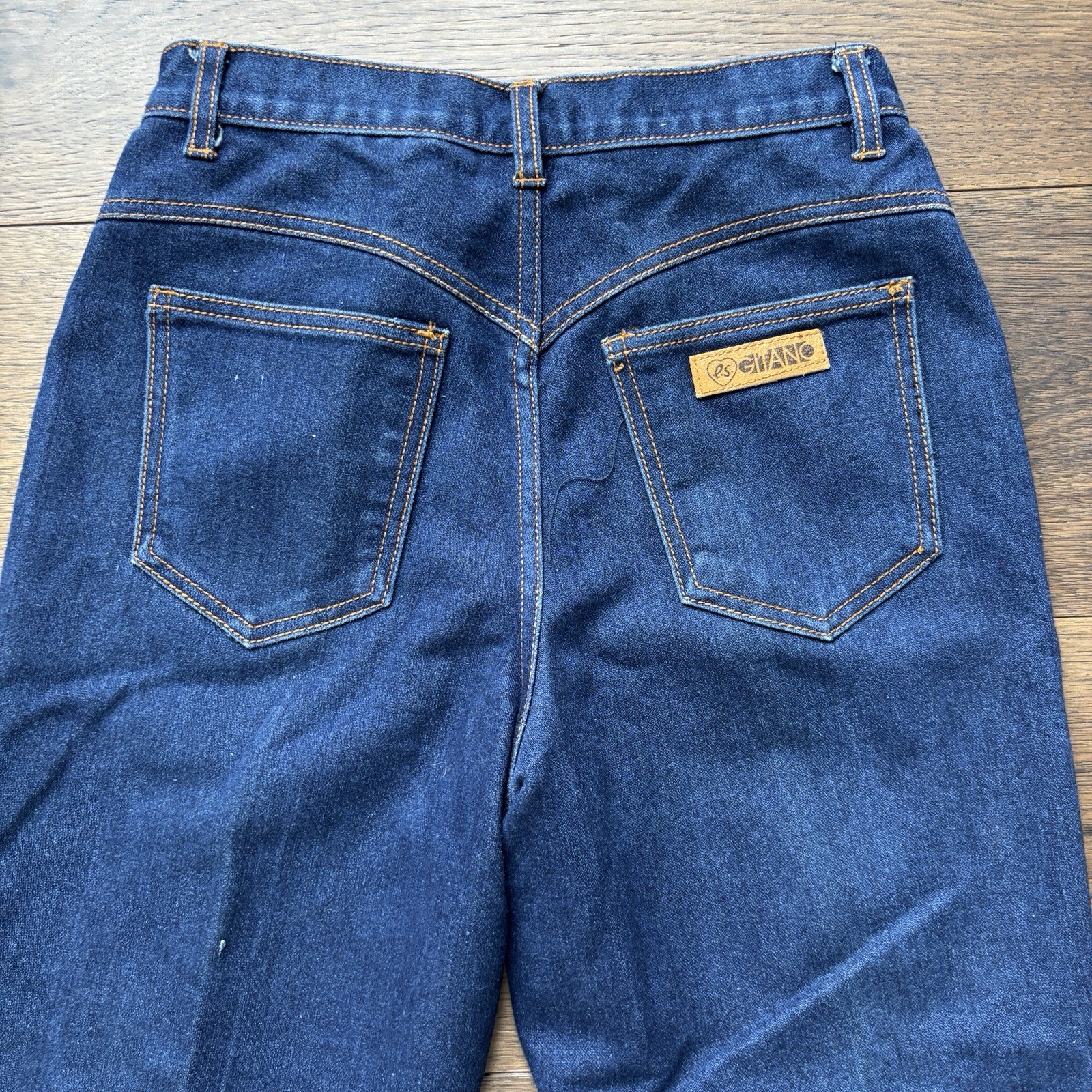Gitano 80s 90s High Rise Dark Wash High Waist Tapered Mom Jeans Women Sz 10/11