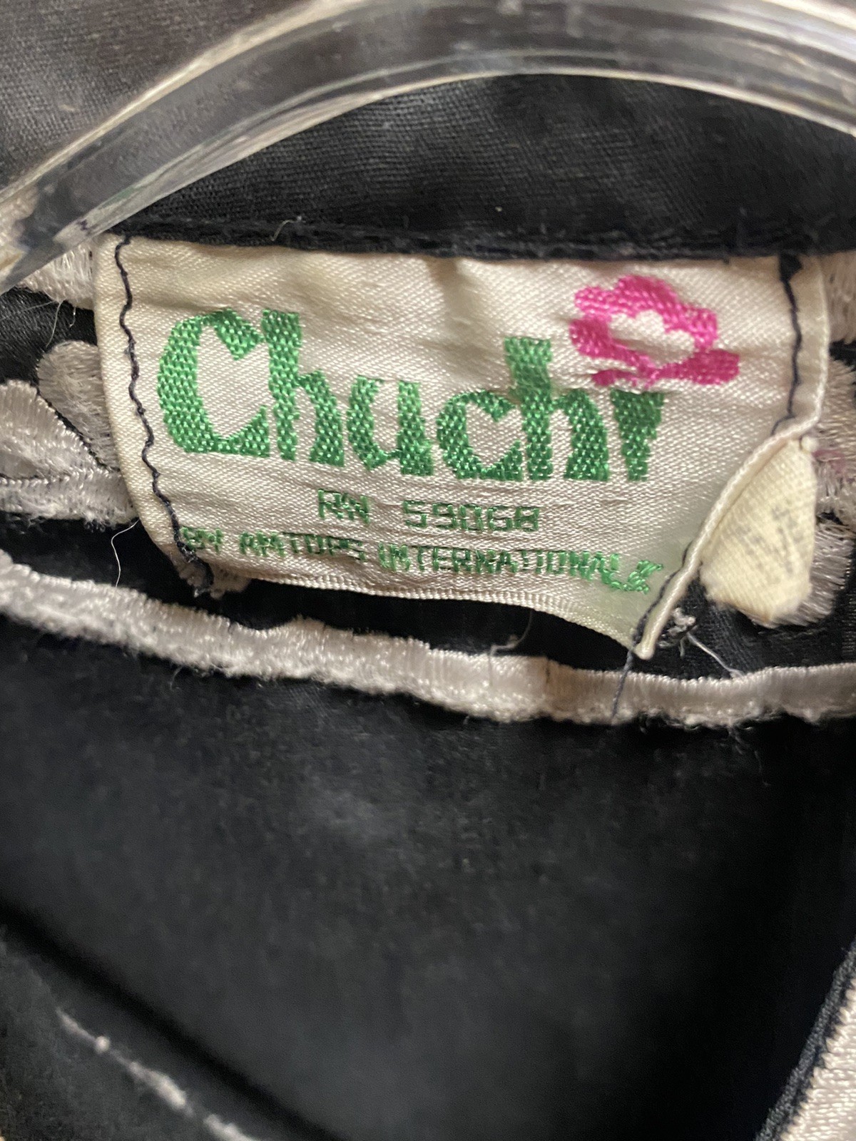 Chuchi By Amtops International, Inc Vintage 1970’s Embroidered Kaftan M Top